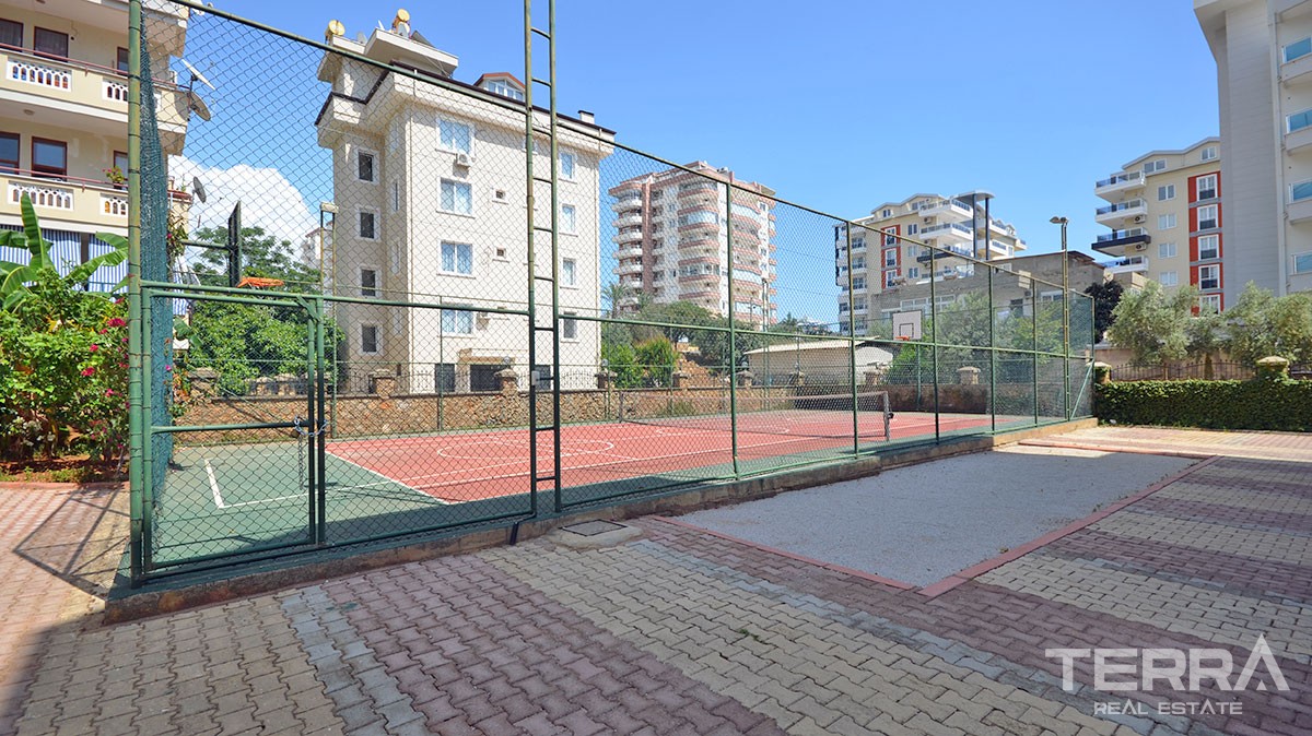 Geräumiges Penthouse zum Verkauf in Alanya Oba im Blumengarten - 13244