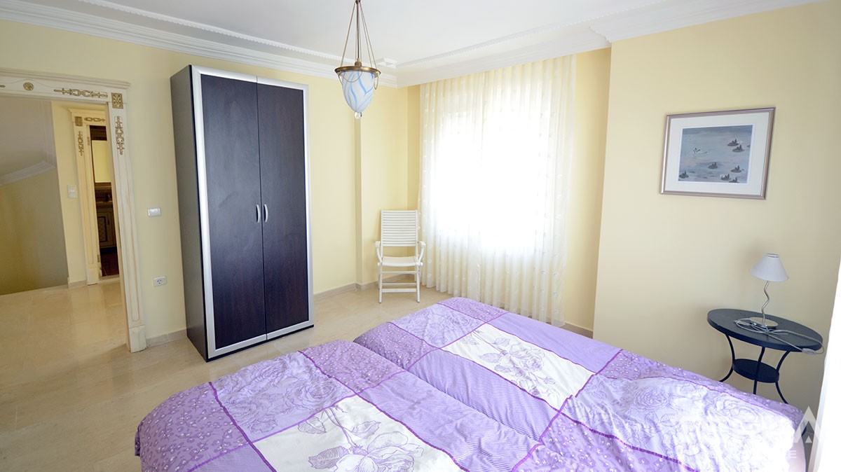 Fully furnished sea view villa for sale in Alanya Kargıcak - 13270