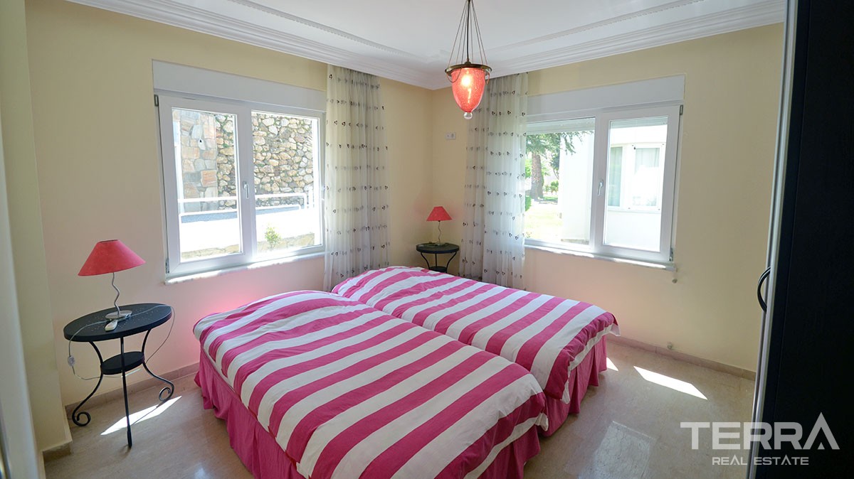Fully furnished sea view villa for sale in Alanya Kargıcak - 13273