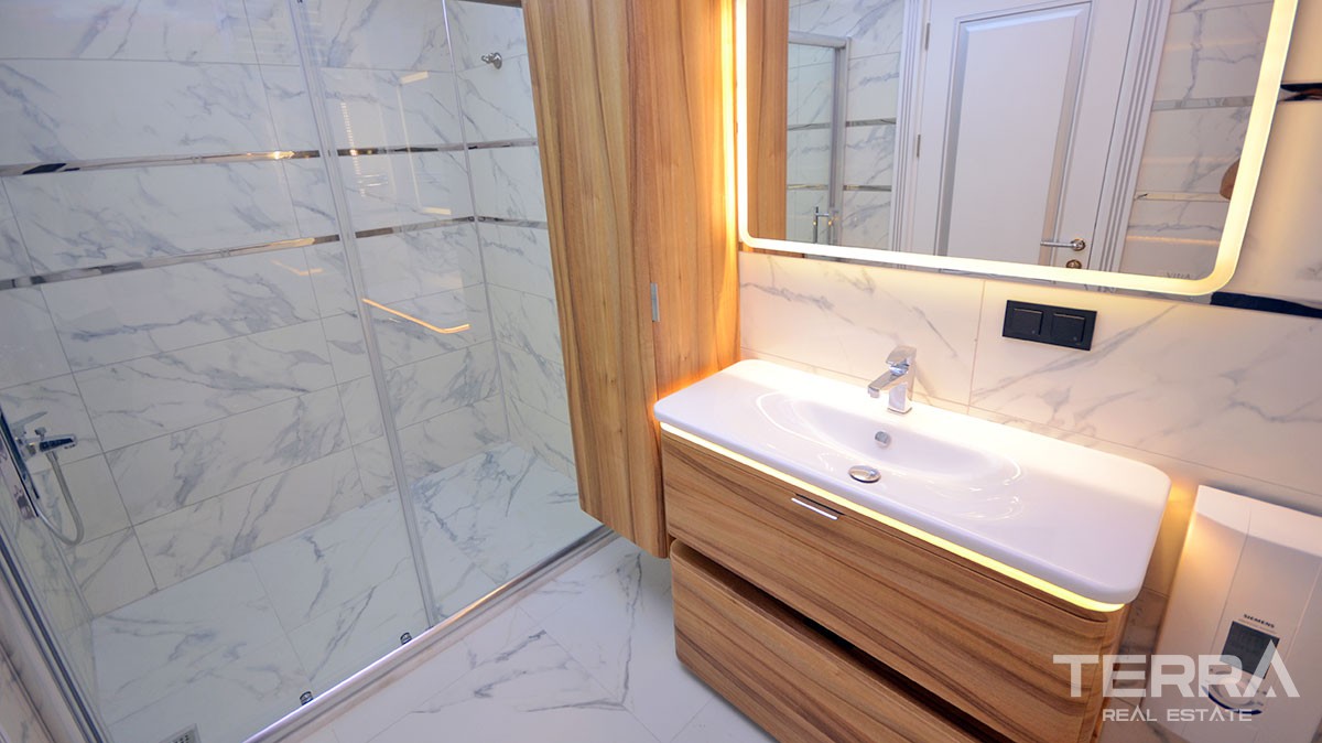 Wohnungen zum Verkauf in Alanya Avsallar mit Smart Home-Technologie - 13315