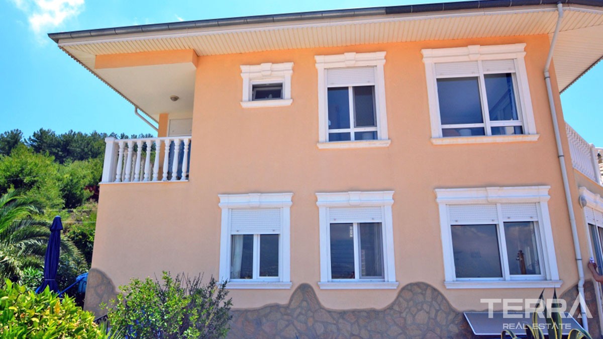 Komplett eingerichtete Villa zum Verkauf in Alanya Kargıcak mit tolle - 13387