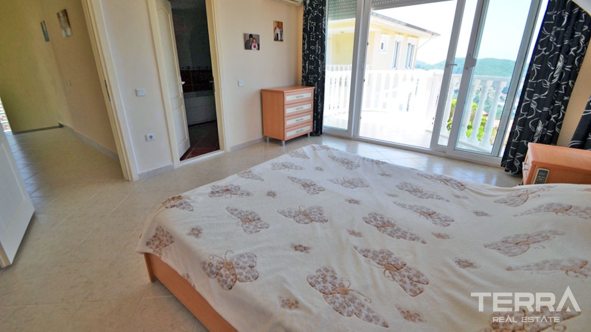 Komplett eingerichtete Villa zum Verkauf in Alanya Kargıcak mit tolle - 13397