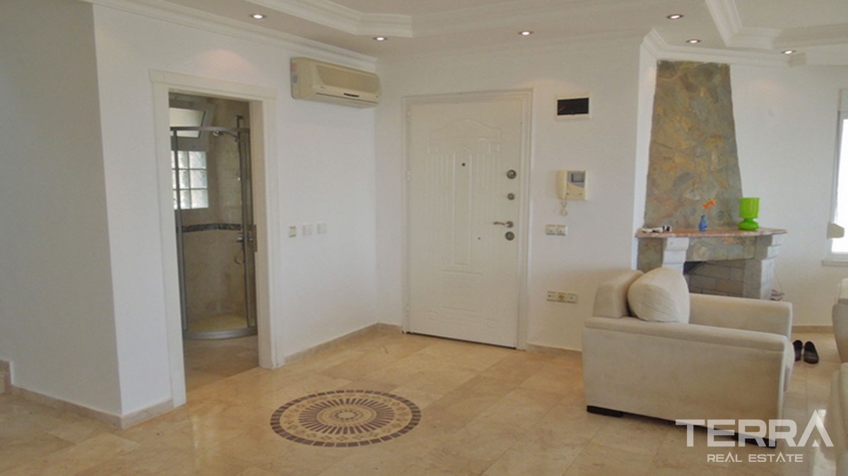 Fully Furnished Sea View Villa for Sale in Alanya with Modern Style - 13411