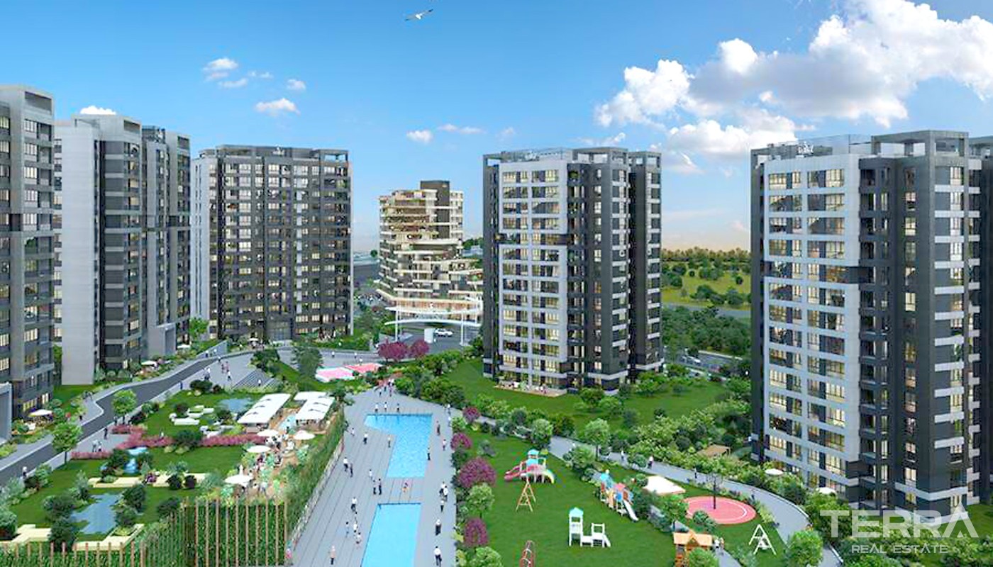 Exklusive Wohnungen zum Verkauf in Istanbul Başakşehir - 13502