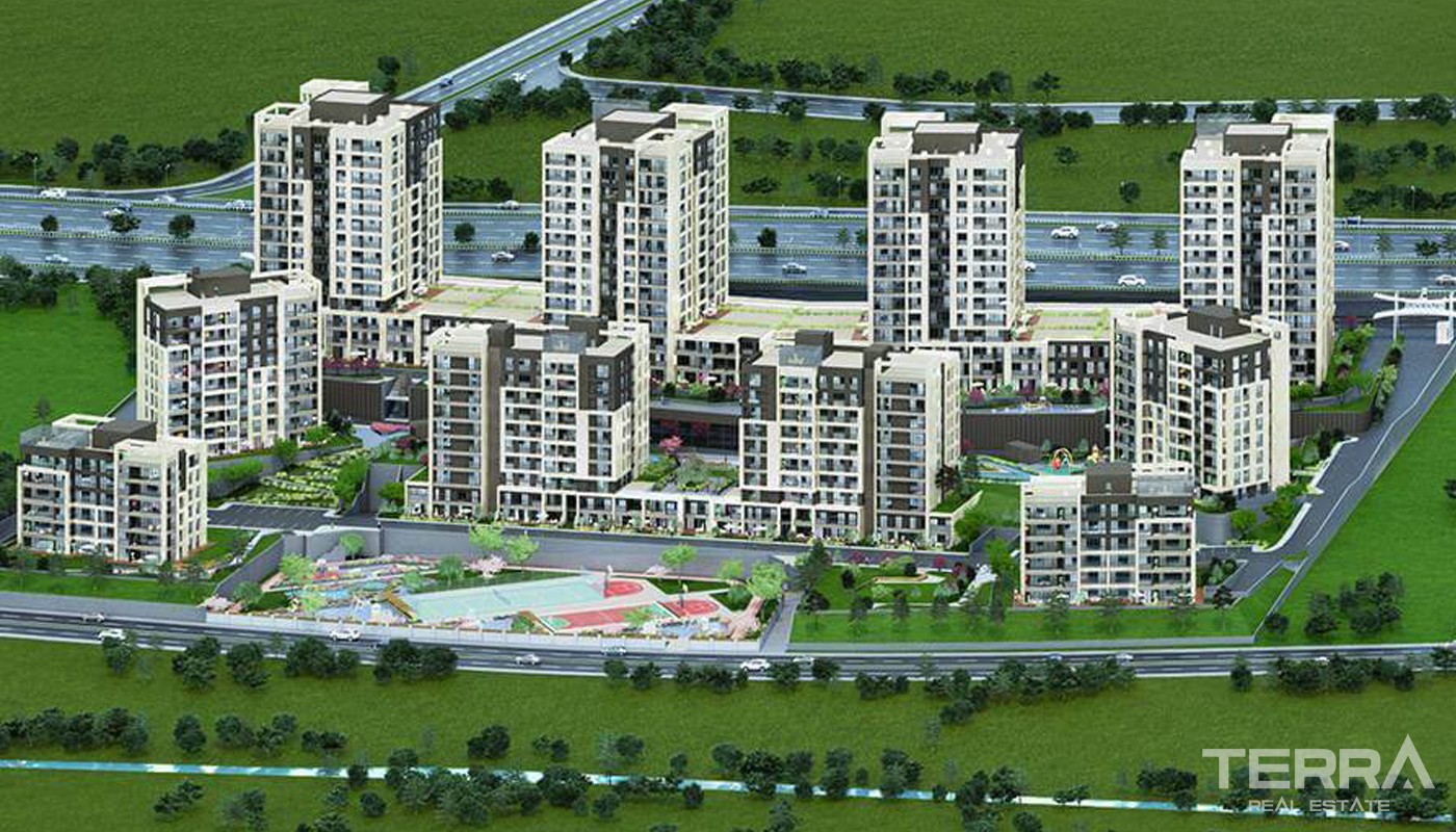 Exklusive Wohnungen zum Verkauf in Istanbul Başakşehir - 13503