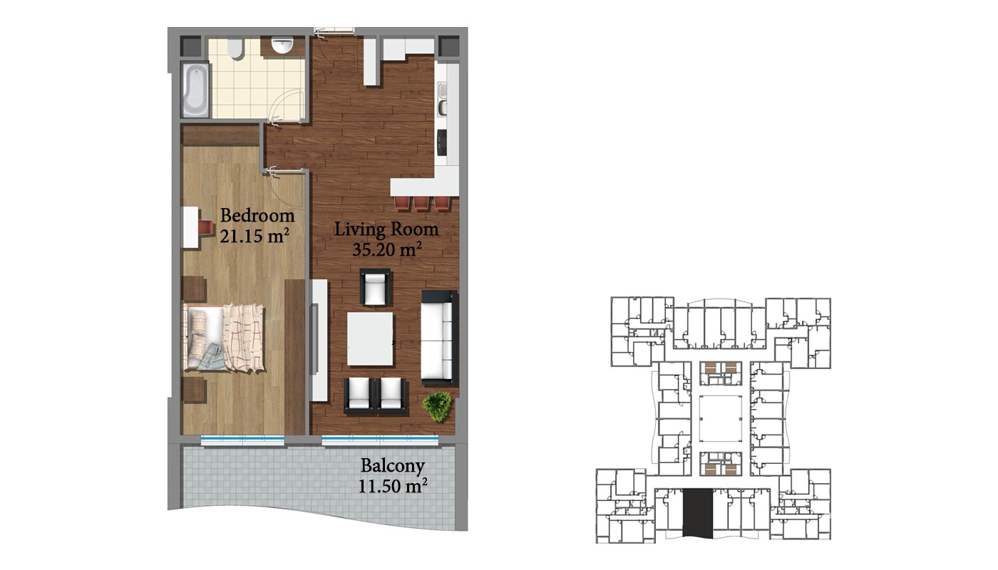 Luxury Apartments for Sale in Istanbul Beylikdüzü - 13581