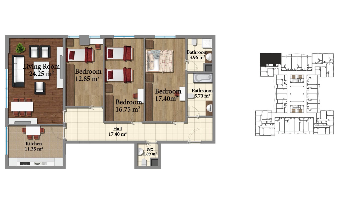 Luxury Apartments for Sale in Istanbul Beylikdüzü - 13584