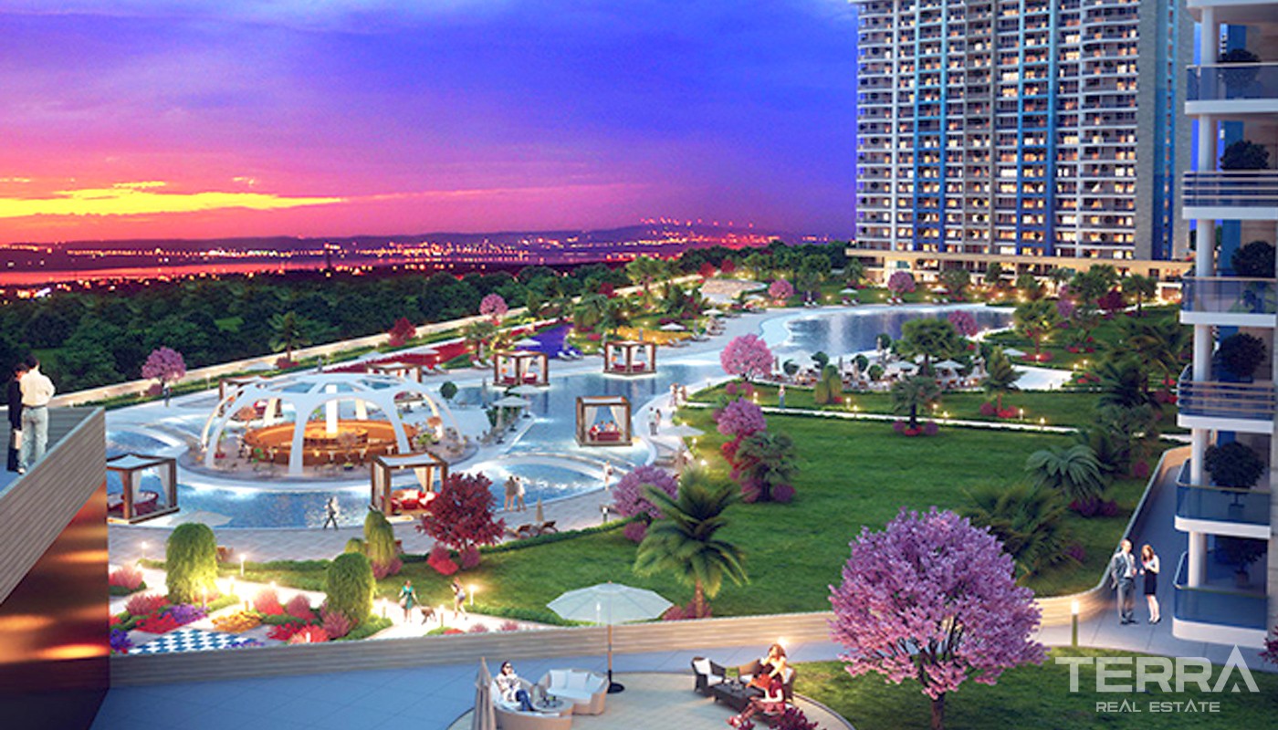 Lake and Sea view Apartments in Istanbul Büyükçekmece - 13597