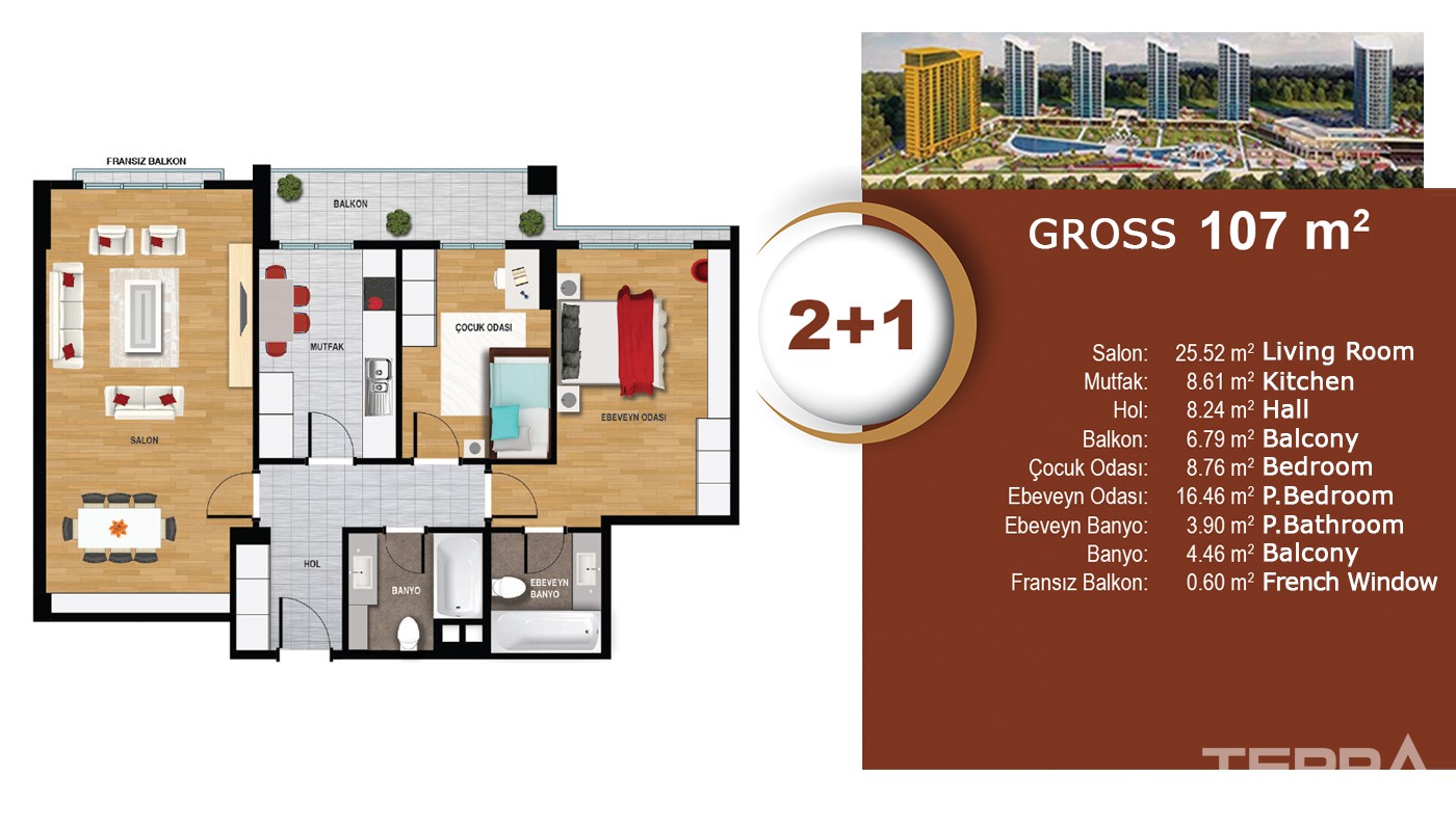 Lake and Sea view Apartments in Istanbul Büyükçekmece - 13608