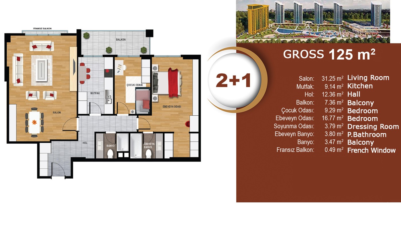 Lake and Sea view Apartments in Istanbul Büyükçekmece - 13609