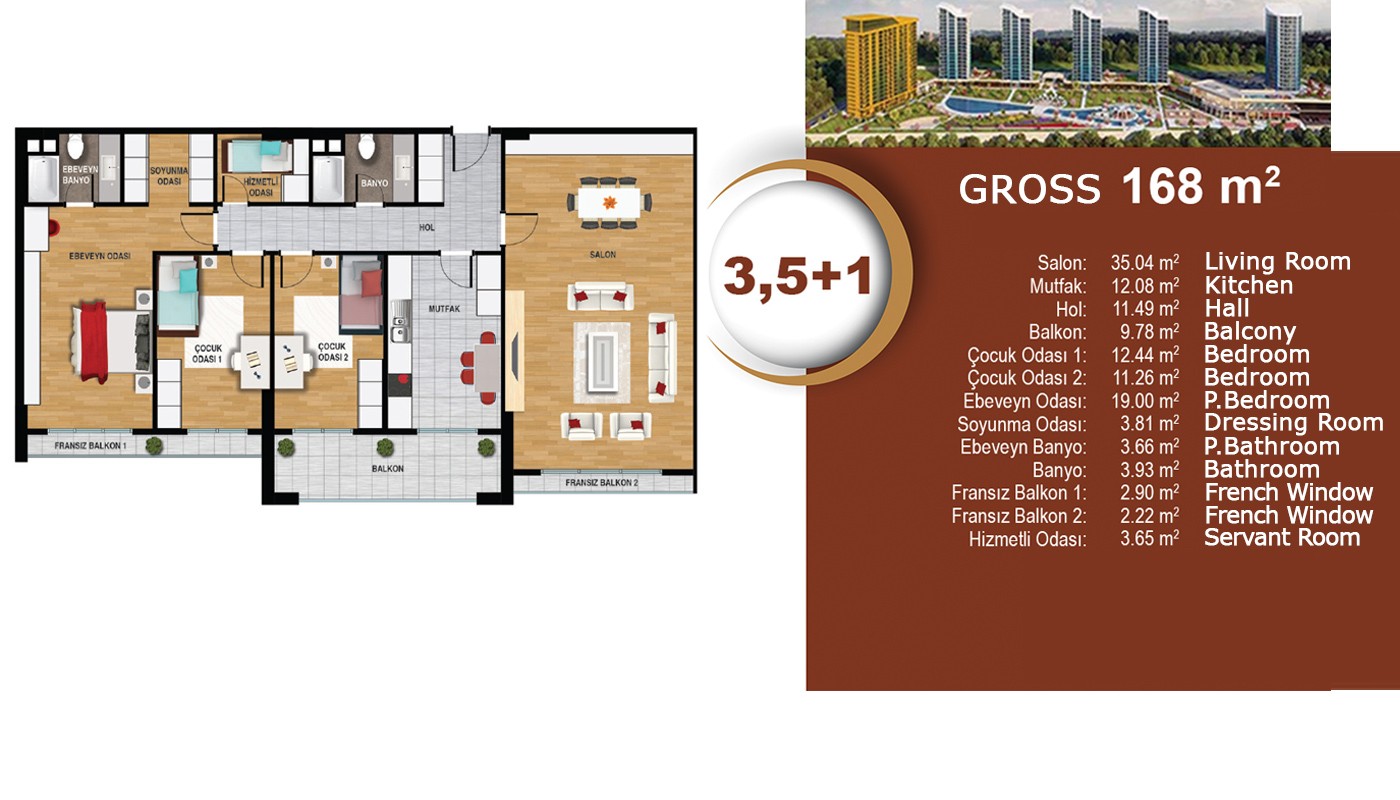 Lake and Sea view Apartments in Istanbul Büyükçekmece - 13617
