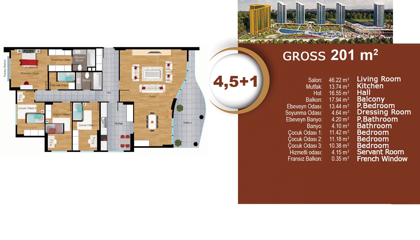 Lake and Sea view Apartments in Istanbul Büyükçekmece - 13621