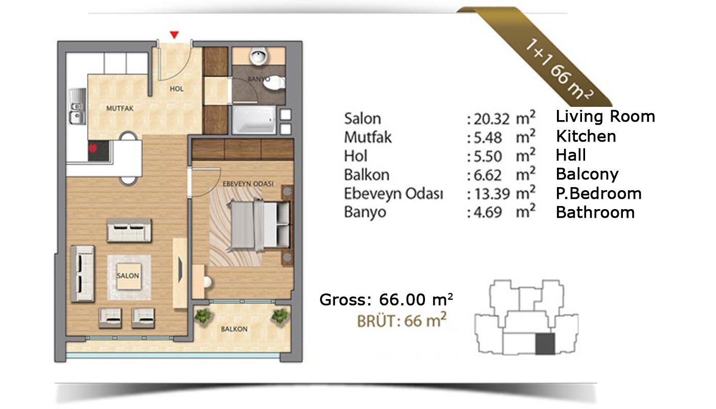 Luxury Apartments for Sale in Beylikdüzü İstanbul - 13648