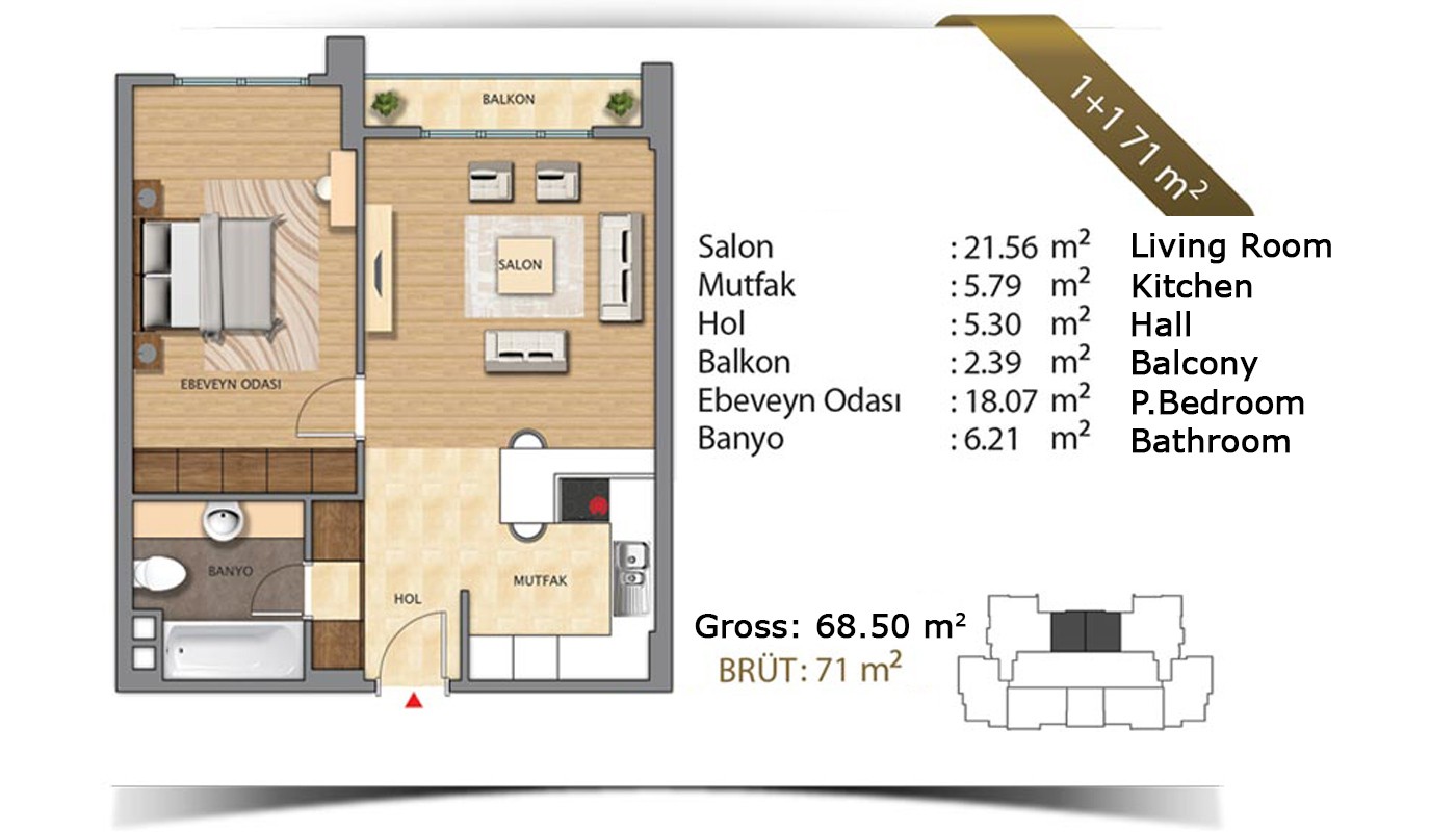 Luxury Apartments for Sale in Beylikdüzü İstanbul - 13652