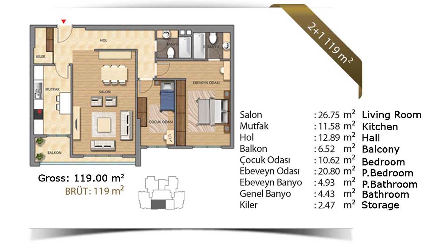 Luxury Apartments for Sale in Beylikdüzü İstanbul - 13653