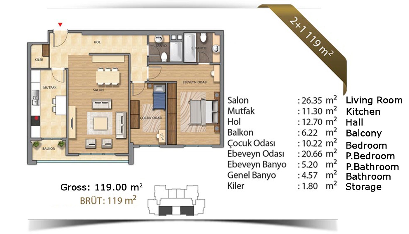Luxury Apartments for Sale in Beylikdüzü İstanbul - 13655