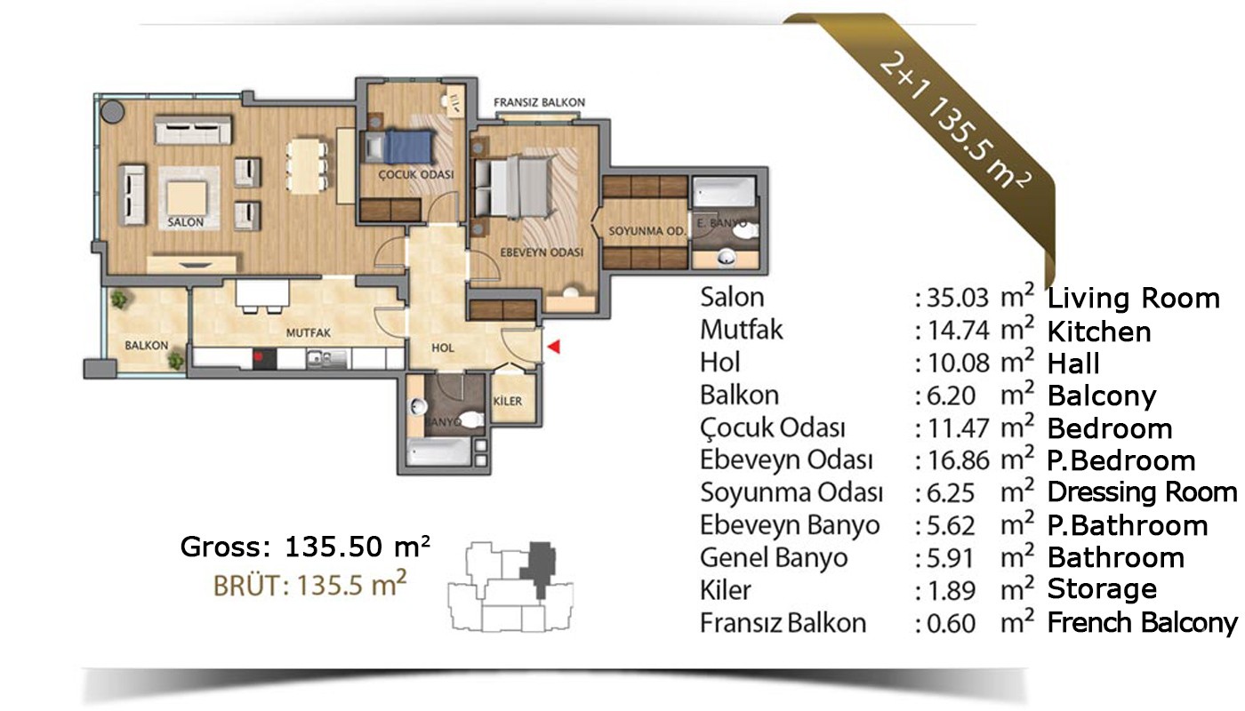 Luxury Apartments for Sale in Beylikdüzü İstanbul - 13656