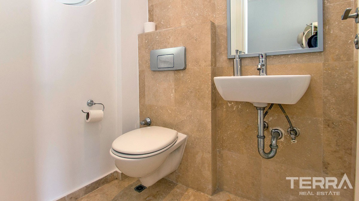 Fully Furnished Sea View Villa for Sale in Alanya, Cikcilli - 13710
