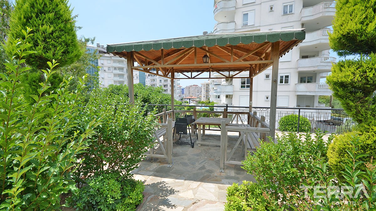 Komplett möblierte 1 Schlafzimmer Wohnung in Alanya Tosmur - 13723