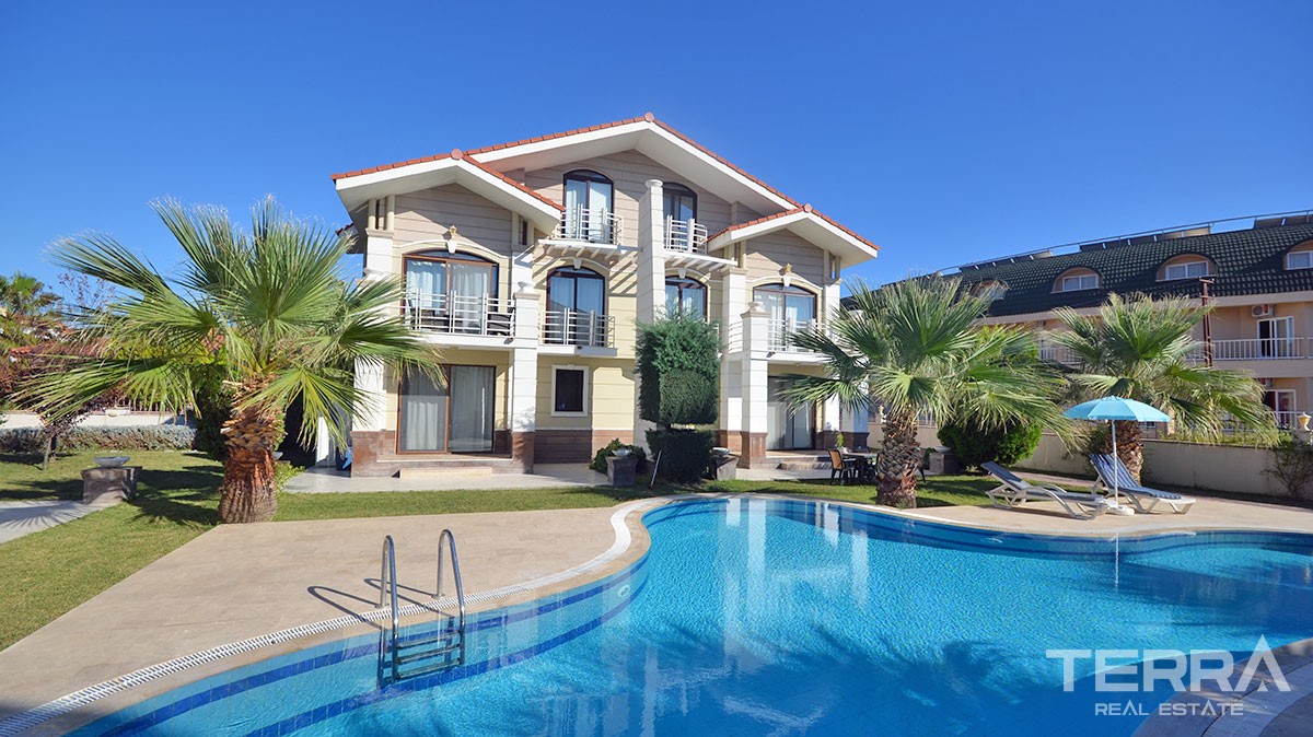 Fully Furnished Golf Villas For Sale in Belek Antalya - 13768