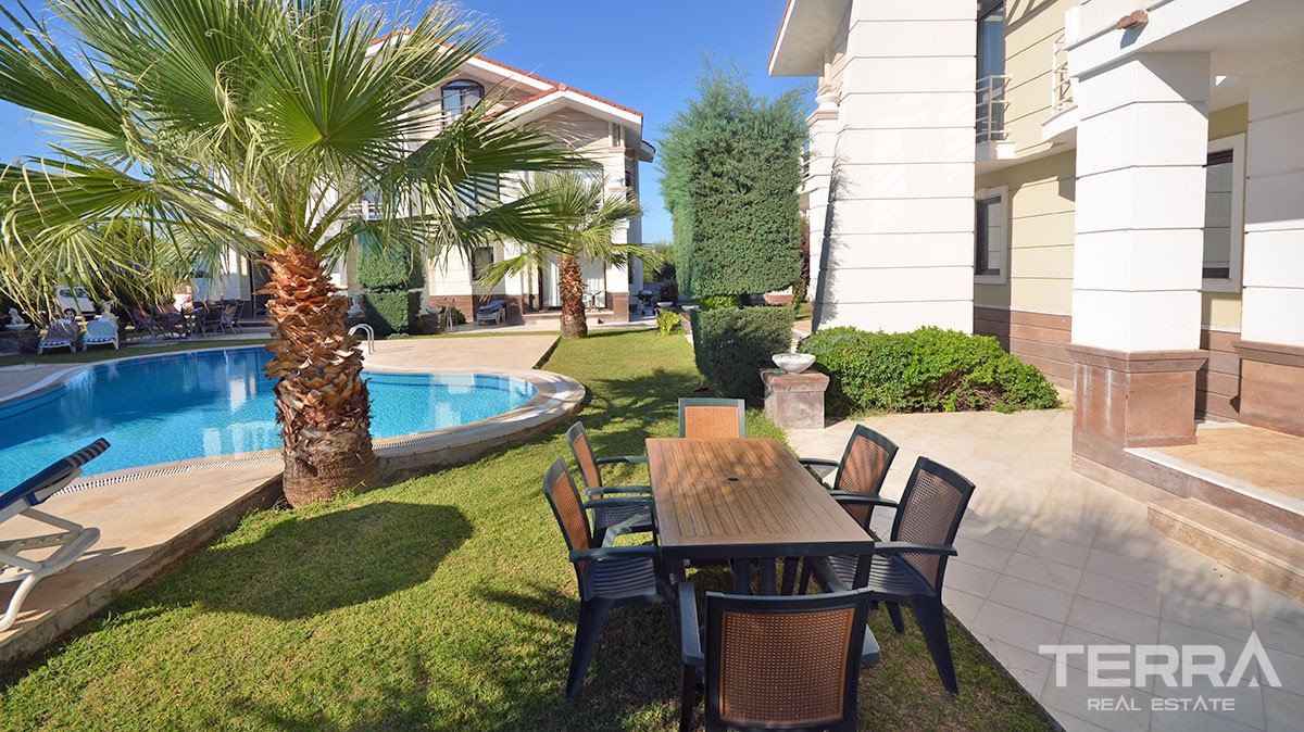 Fully Furnished Golf Villas For Sale in Belek Antalya - 13770