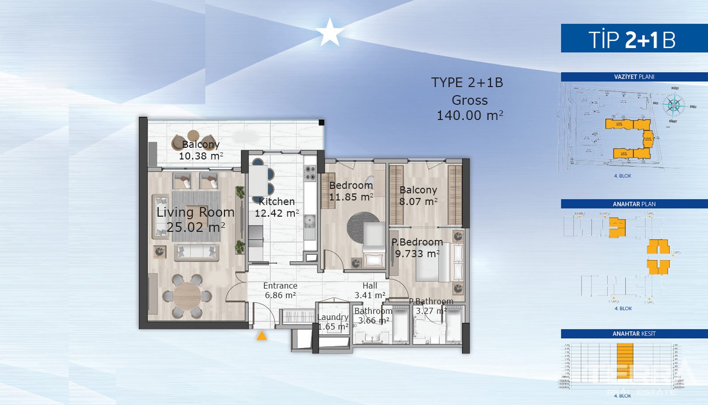 Exclusive and Prestigous Apartments for Sale in Istanbul Küçükçekmece - 13897