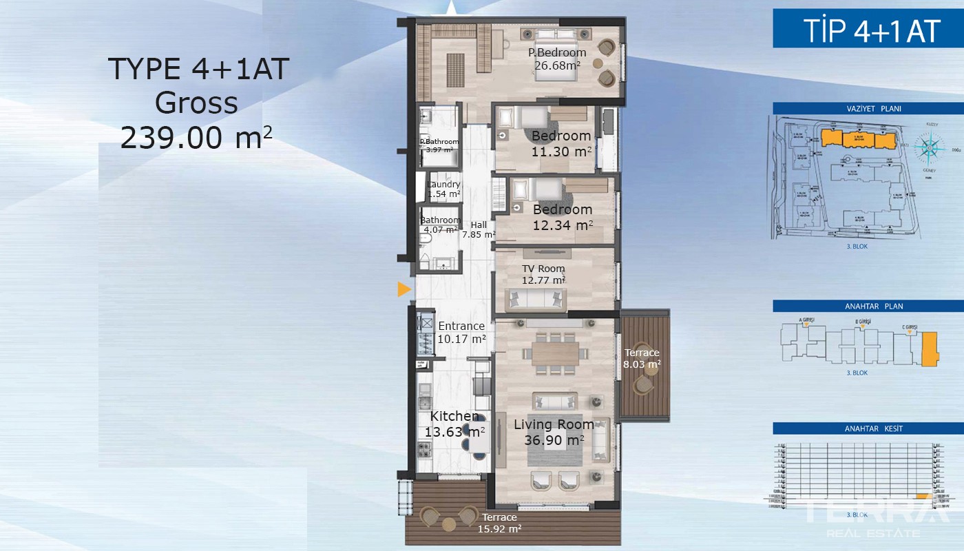 Exclusive and Prestigous Apartments for Sale in Istanbul Küçükçekmece - 13905