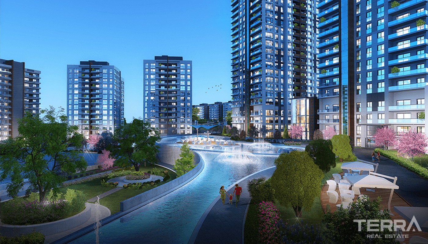 Exklusive Wohnungen zum Verkauf in Istanbul Başakşehir - 13915