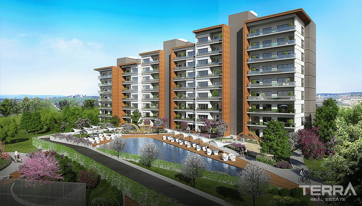 Exklusive Wohnungen zum Verkauf in Istanbul Başakşehir - 13925