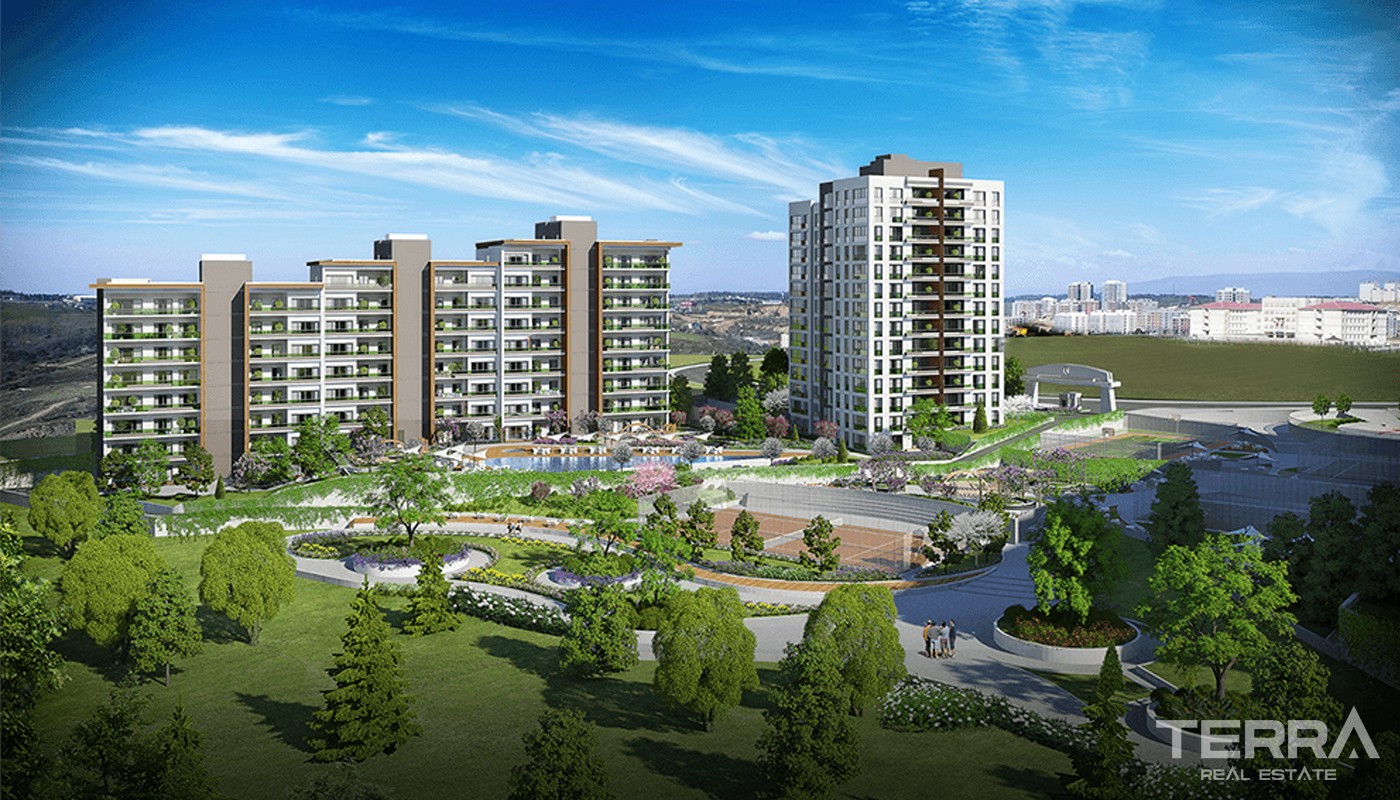 Exklusive Wohnungen zum Verkauf in Istanbul Başakşehir - 13927
