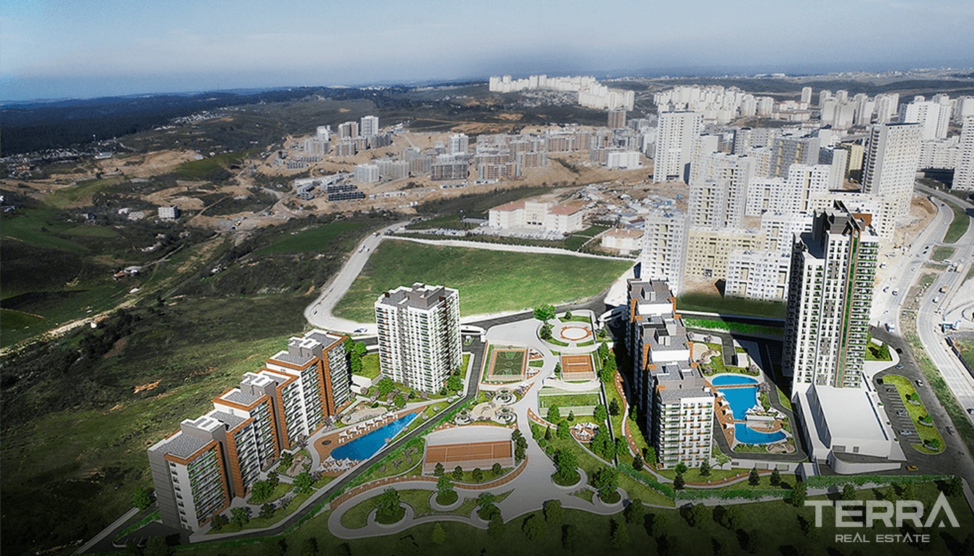 Exklusive Wohnungen zum Verkauf in Istanbul Başakşehir - 13932