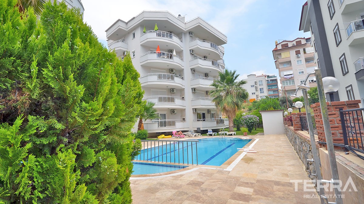 Voll möblierte 1 Schlafzimmer Wohnungen zum Verkauf in Alanya Cikcill - 13940