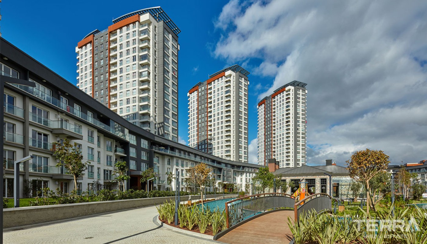 Luxuriöse und preisgekrönte Apartments zum Verkauf in Istanbul Küçükçe - 13954