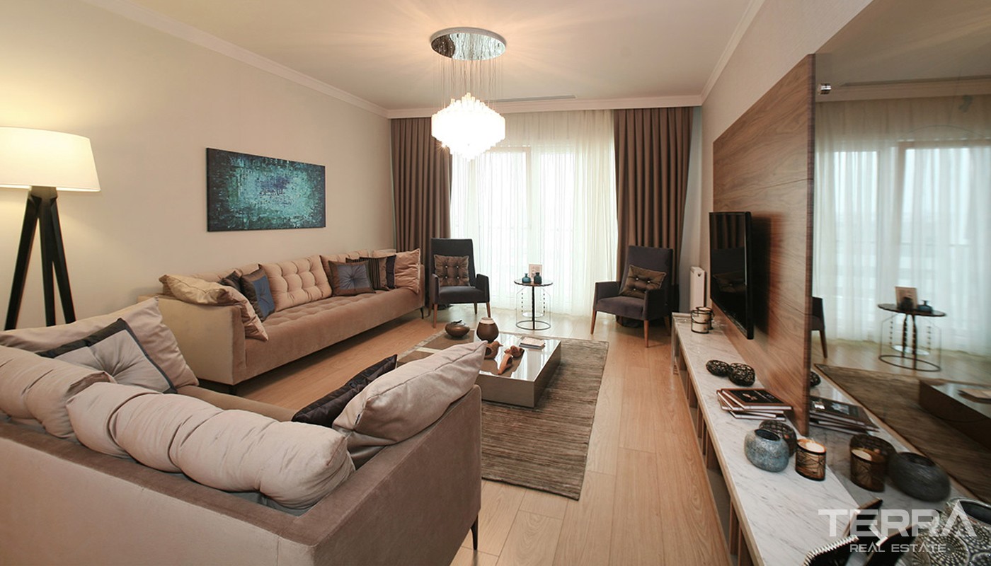 Luxuriöse und preisgekrönte Apartments zum Verkauf in Istanbul Küçükçe - 13967