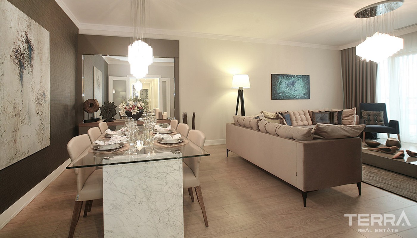 Luxuriöse und preisgekrönte Apartments zum Verkauf in Istanbul Küçükçe - 13972