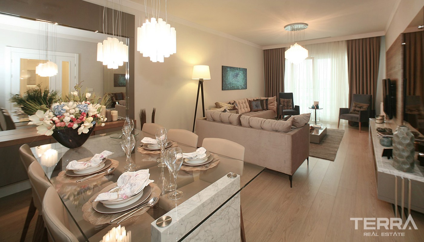 Luxuriöse und preisgekrönte Apartments zum Verkauf in Istanbul Küçükçe - 13975