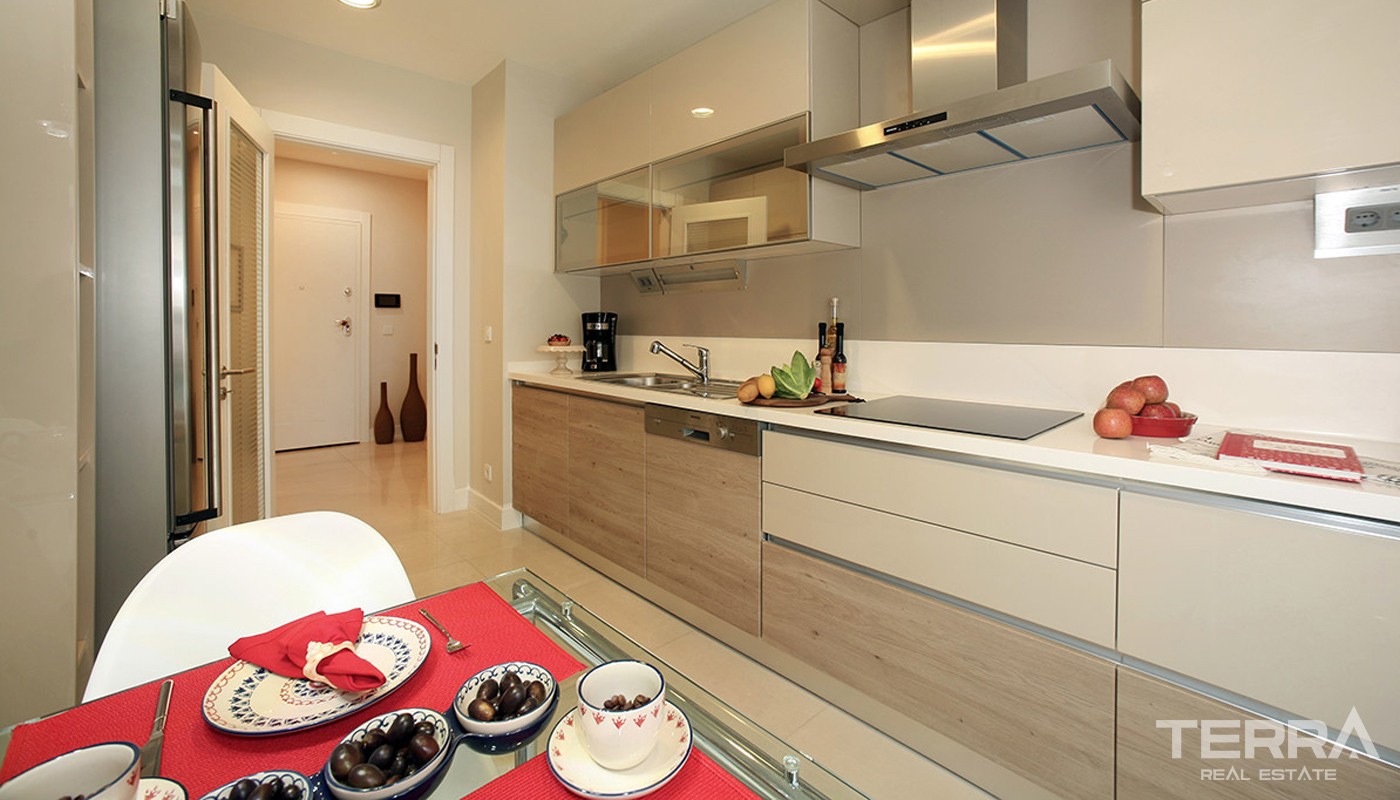Luxuriöse und preisgekrönte Apartments zum Verkauf in Istanbul Küçükçe - 13977