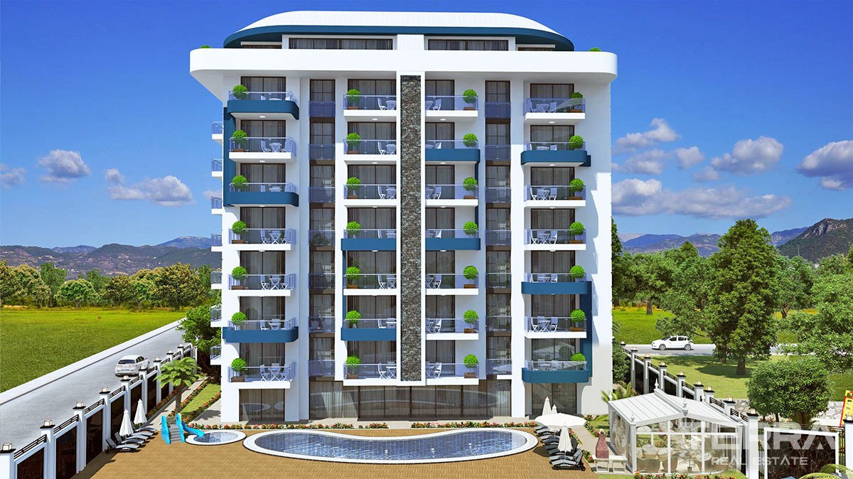Elite Marine 2 Luxury Apartments in Alanya City Center for Sale - 14021