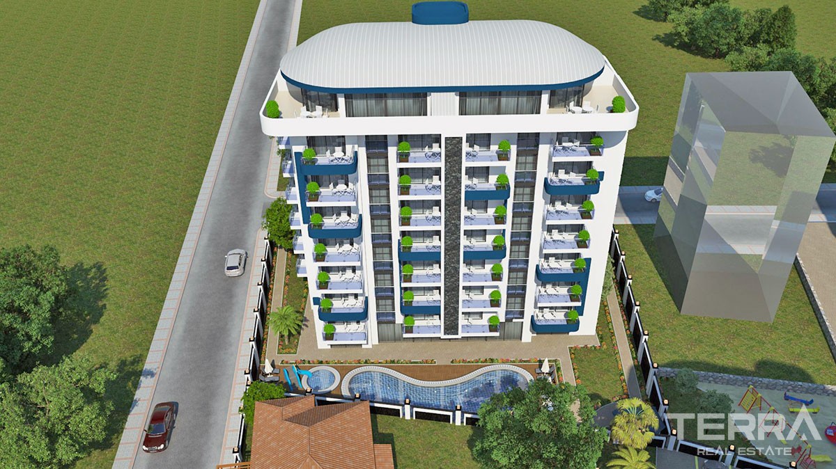 Elite Marine 2 Luxury Apartments in Alanya City Center for Sale - 14024