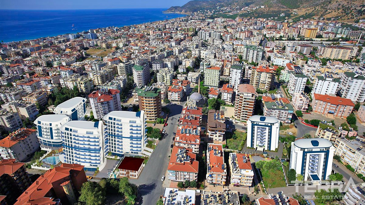 Elite Marine 2 Luxury Apartments in Alanya City Center for Sale - 14029