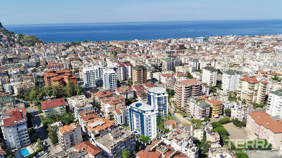 Elite Marine 2 Luxury Apartments in Alanya City Center for Sale - 14031