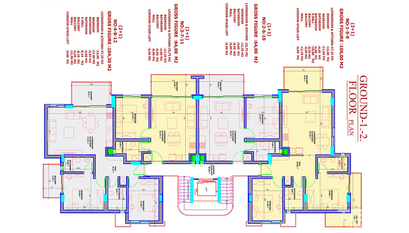 Elite Marine 2 Luxury Apartments in Alanya City Center for Sale - 23842