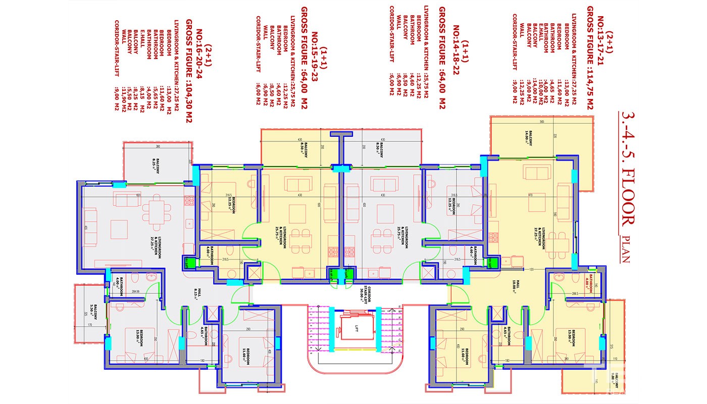 Elite Marine 2 Luxury Apartments in Alanya City Center for Sale - 23844