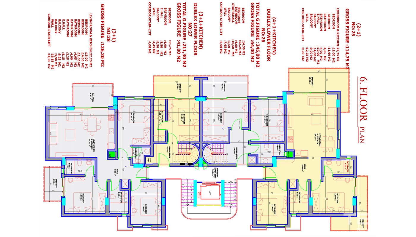 Elite Marine 2 Luxury Apartments in Alanya City Center for Sale - 23845