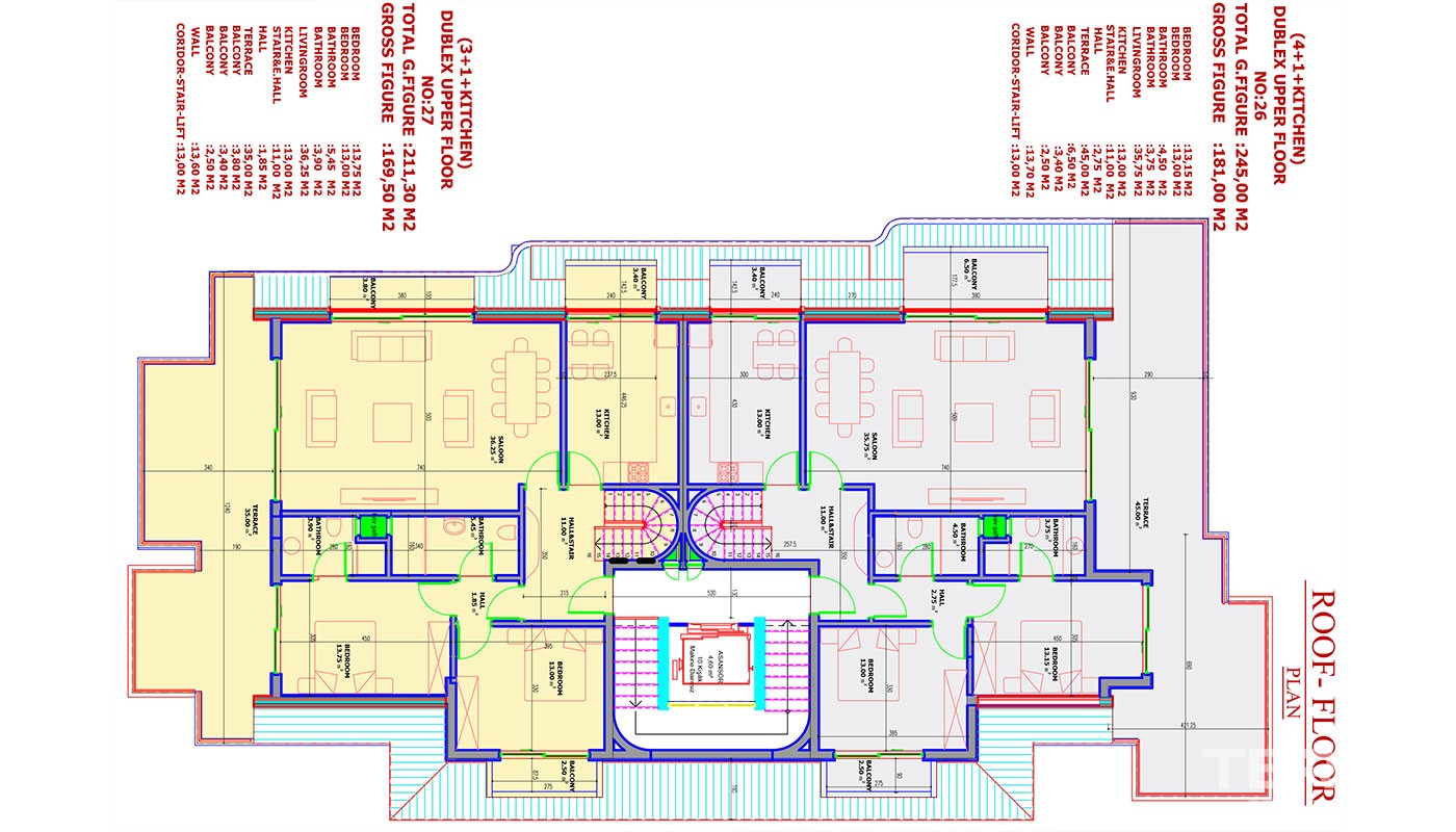 Elite Marine 2 Luxury Apartments in Alanya City Center for Sale - 23846