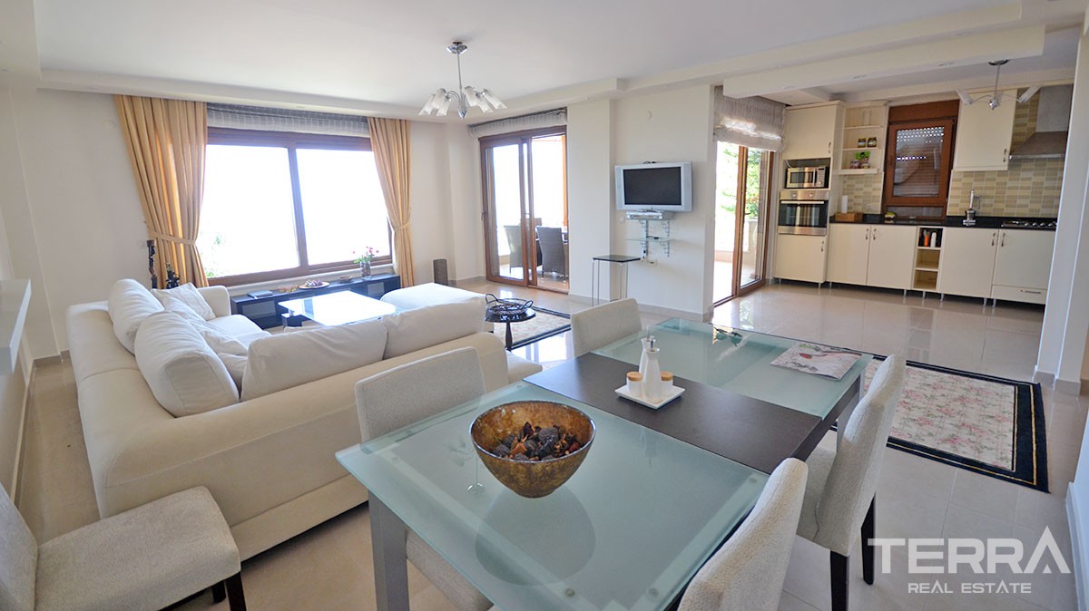 Komplett möblierte exklusive Villa mit Meerblick zum Verkauf in Alany - 14117