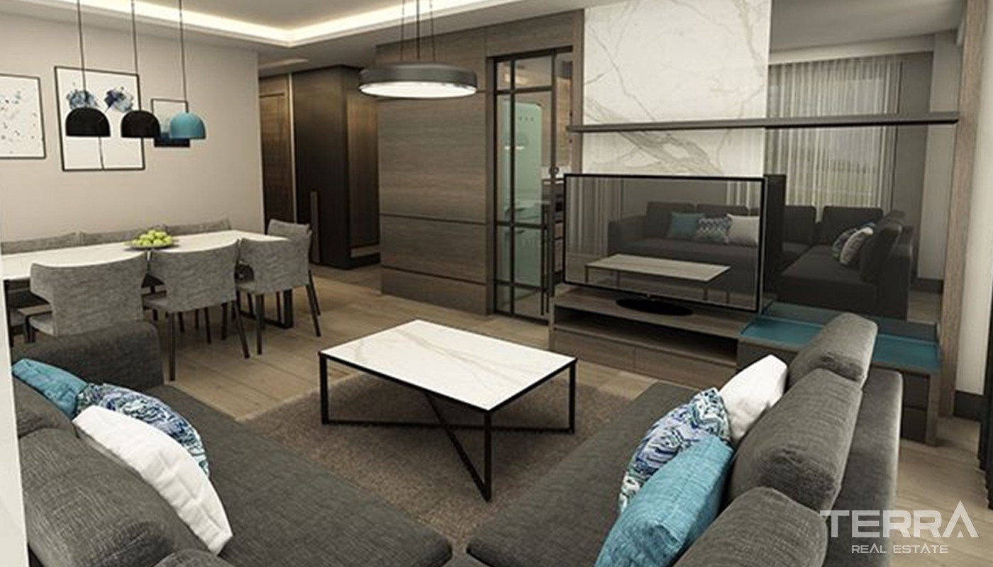 Brandneue und luxuriöse Apartments zum Verkauf in Antalya Lara - 14193
