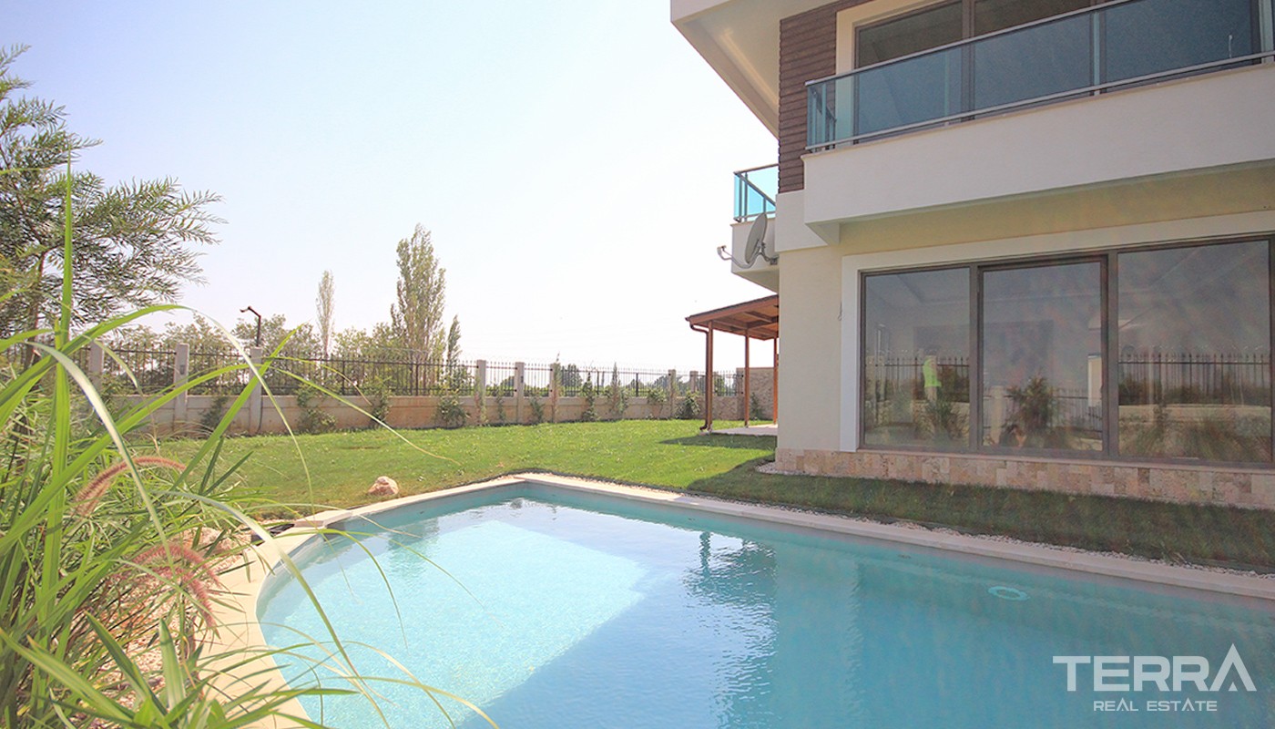 Exclusive Villas for Sale in Antalya with Biological Swimming Pool - 14244