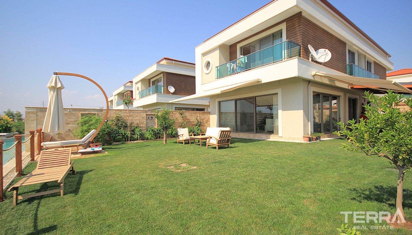 Exclusive Villas for Sale in Antalya with Biological Swimming Pool - 14253