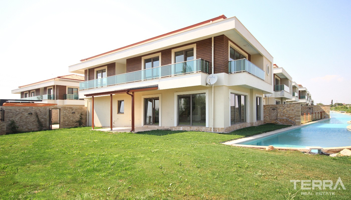 Exclusive Villas for Sale in Antalya with Biological Swimming Pool - 14277